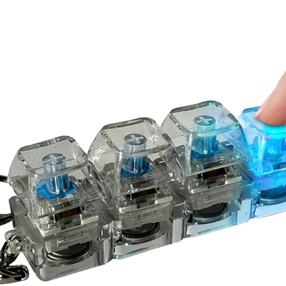 Teclado LED para controlar la ansiedad